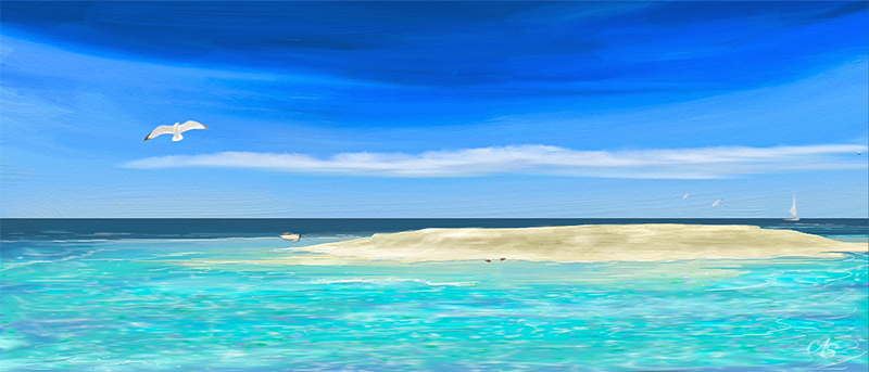 Sea and Sand by vanndra