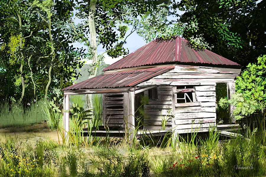 Old Raggedy Shack Old Shack by vanndra on DeviantArt