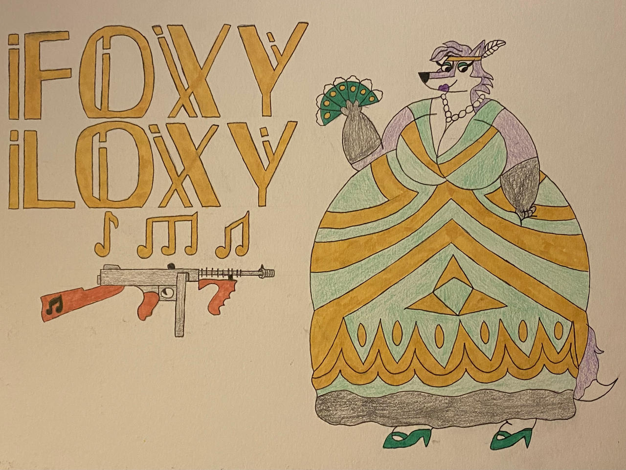 Foxy Loxy by Artistic20xl on DeviantArt