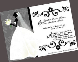 Custom Wedding Invitation