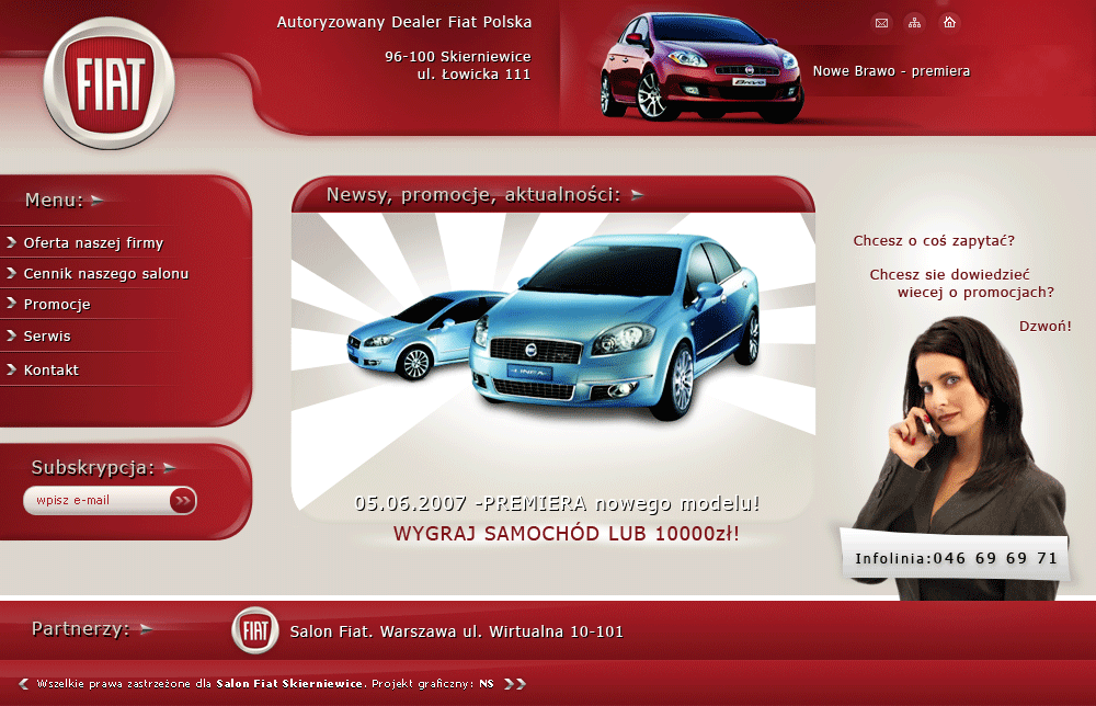 Fiat Dealer Interface.