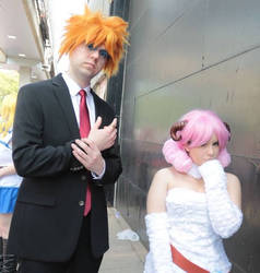 Aries and Loke from Fairy Tail