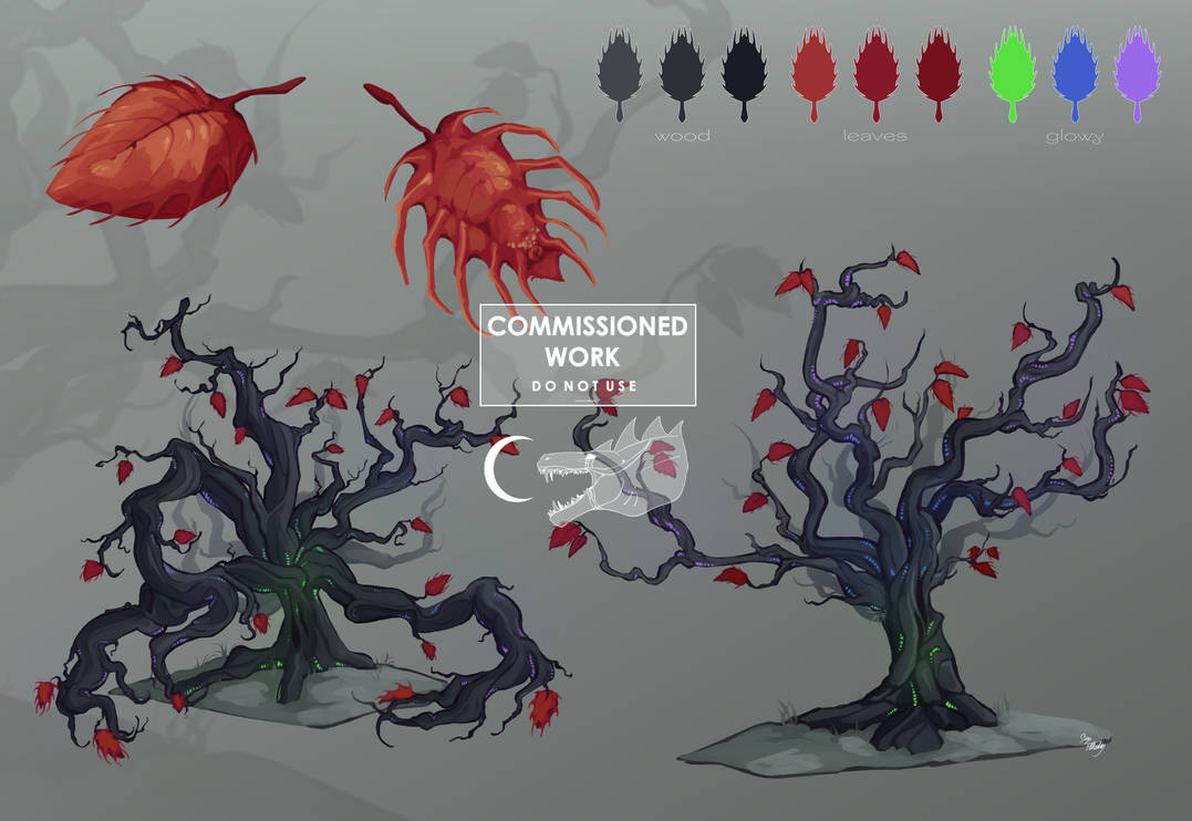 monster tree ref sheet by SagaYellowburg on DeviantArt