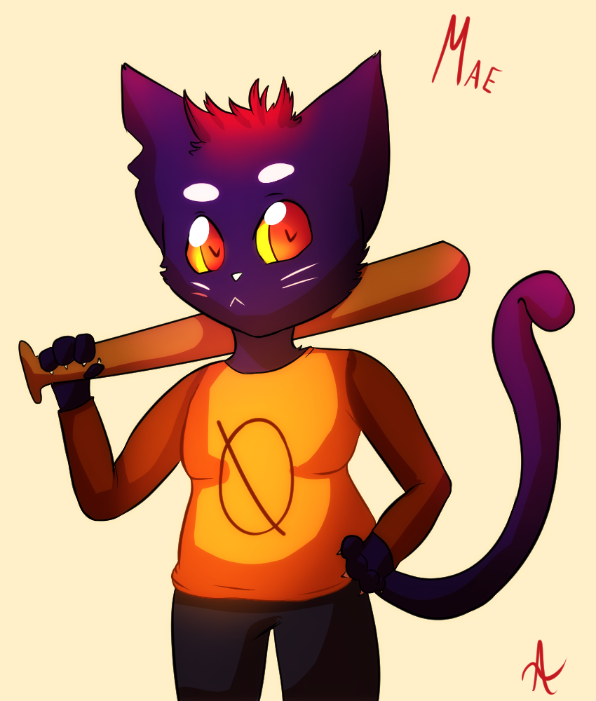 Mae - Night In The Woods fanart