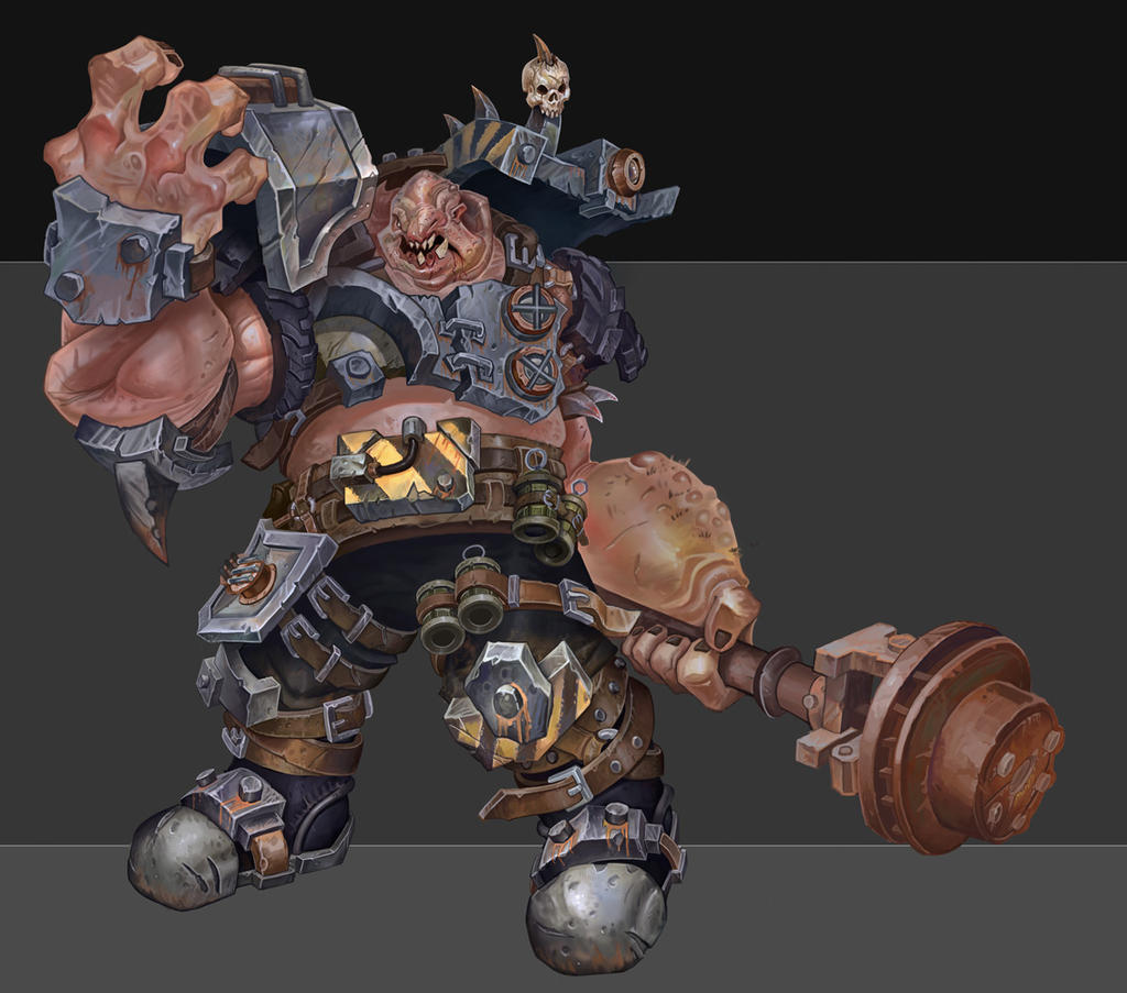 Ogre Bruiser Frostfang Tribe Warhammer (2), Warhammer paint…