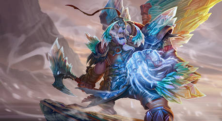 Dota 2 Tusk Ice Dragon armor set