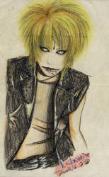 KYO in pencil