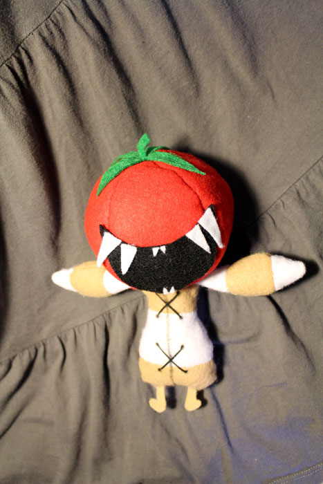 Rogue Tomato Plushie 1