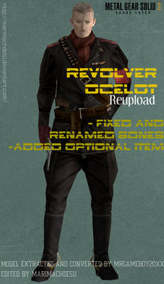 Metal Gear Solid 3 - Revolver Ocelot (REUPLOAD)