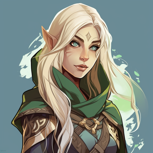 Blonde Elven Ranger Lass by MamaKhryssie on DeviantArt