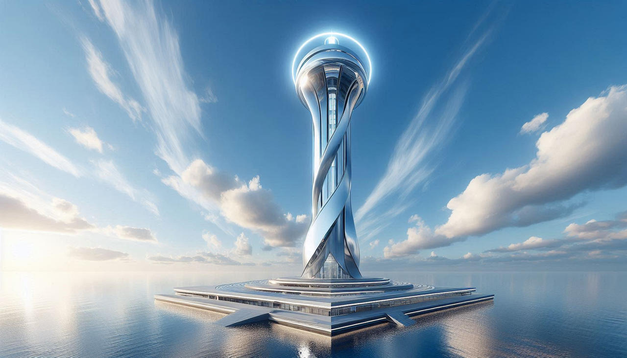 Modern Lighthouse of Alexandria by Myrhdraak on DeviantArt
