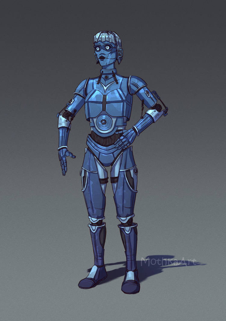 Star Wars style Droid by Mothka on DeviantArt