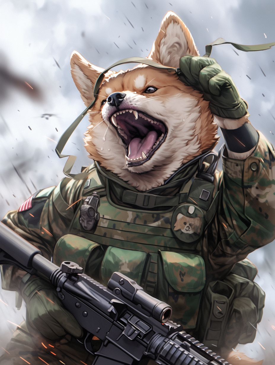 shiba inu army by hoshizaki314 on DeviantArt