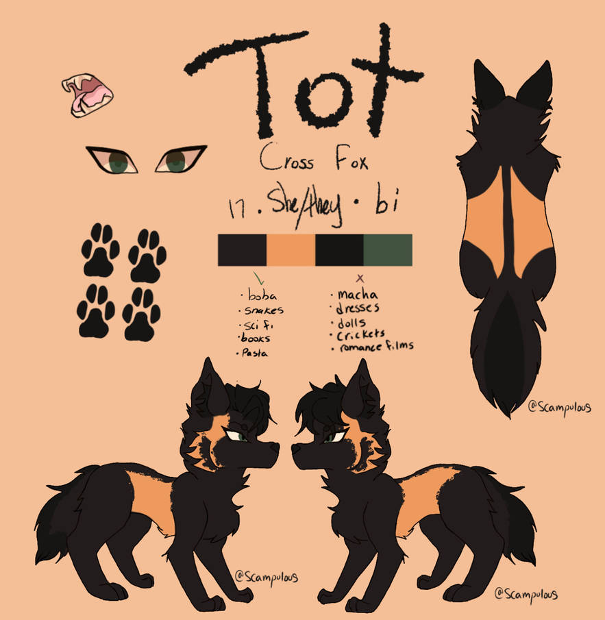 Tots ref sheet by scampulous on DeviantArt
