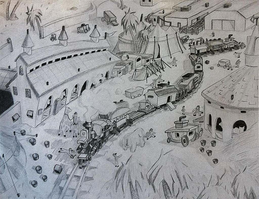 Casey Jr. Color Casey Jr Train Coloring Pages