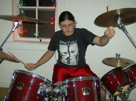 Me On the Drums