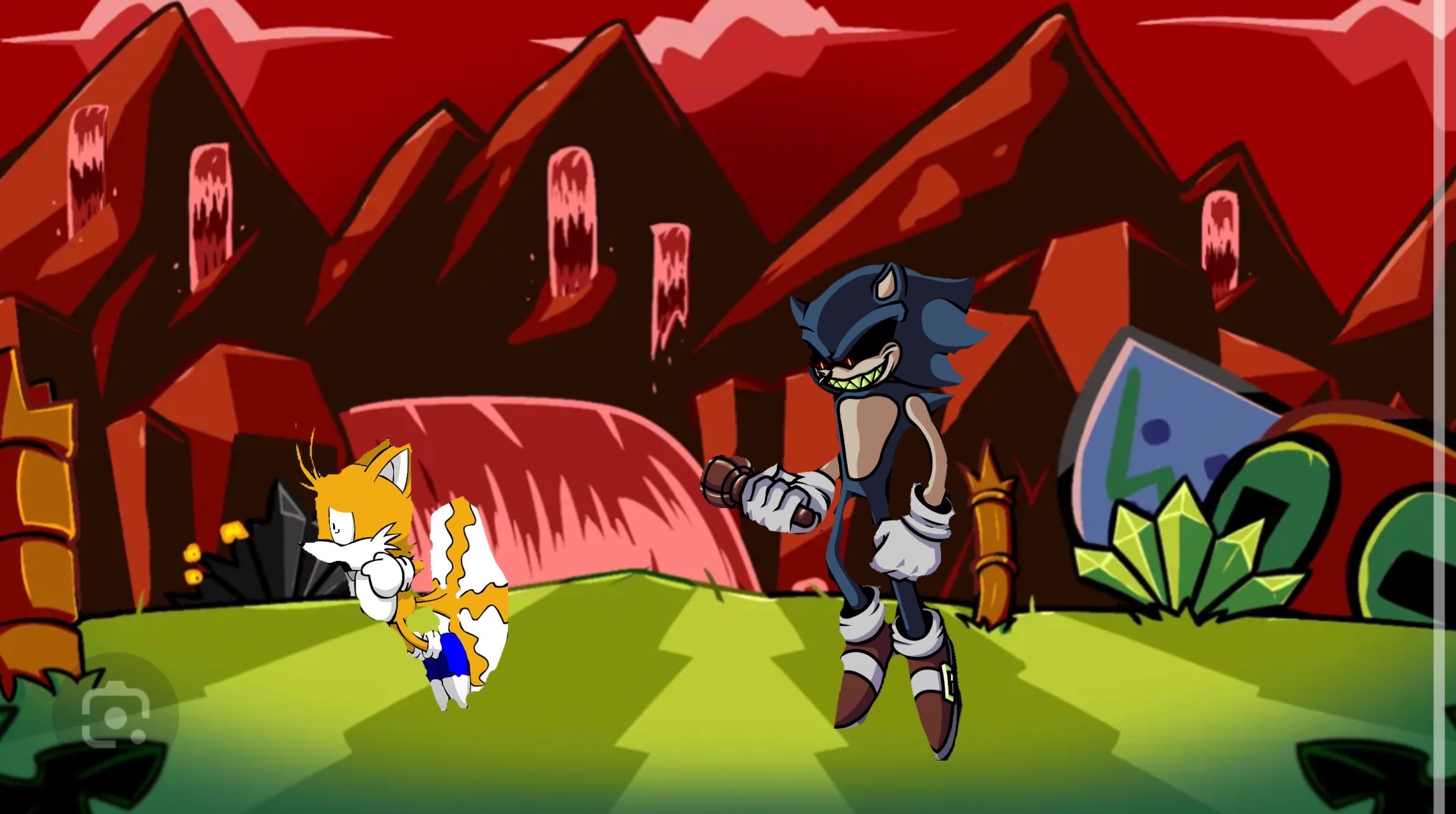 sonic.exe vs tails Project by Sand Heat