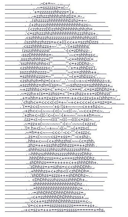 self portrait in ascii by recrea33 on DeviantArt