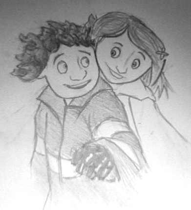 Wybie And Coraline By Savari07 On Deviantart