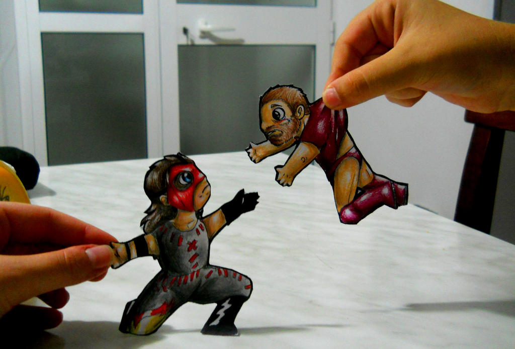 Paperchild 32. Kane and Daniel Bryan