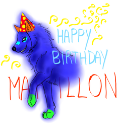 Happy Birthday Marillon by FuriarossaAndMimma