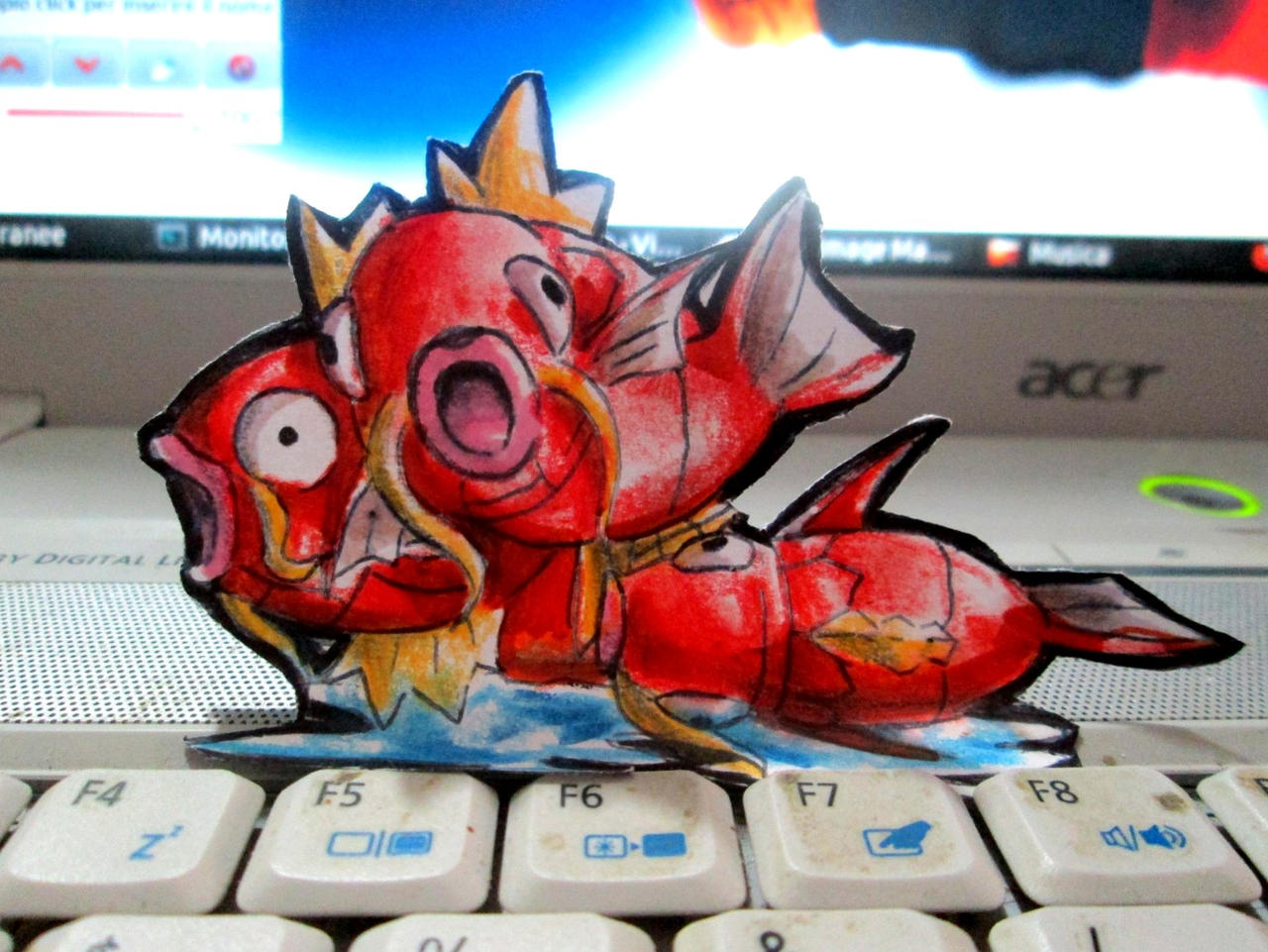 Paperchild 202.Pokemon#129 - Magikarp