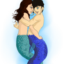 Hannibal mermaid AU - Together