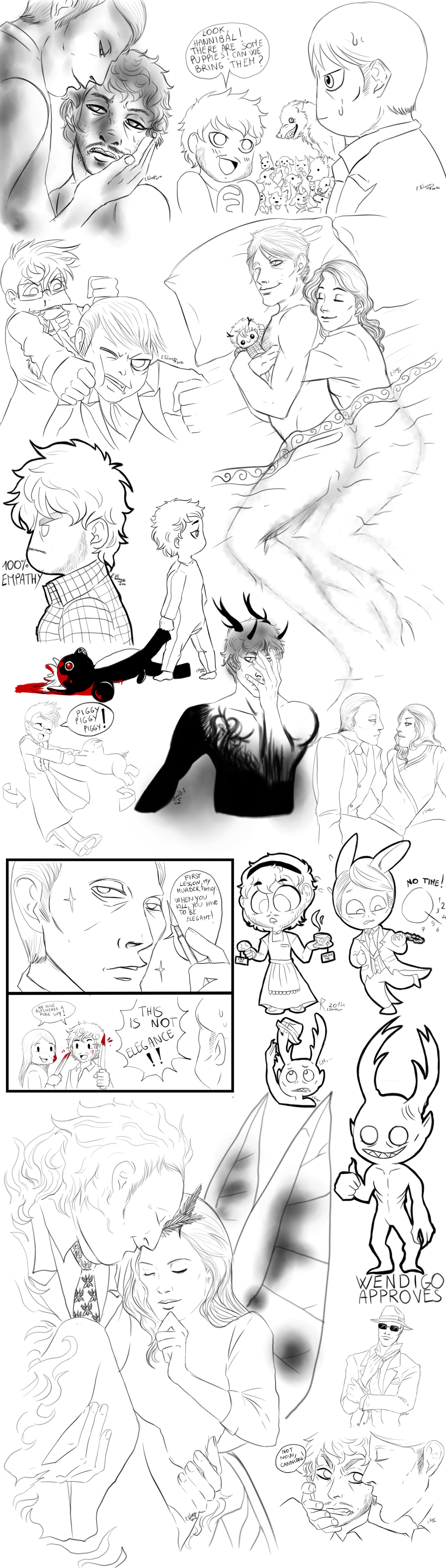 Hannibal sketches 12