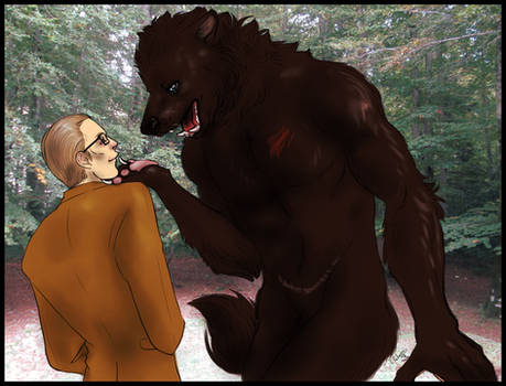 Hannibal Werewolf AU - Bigger by FuriarossaAndMimma