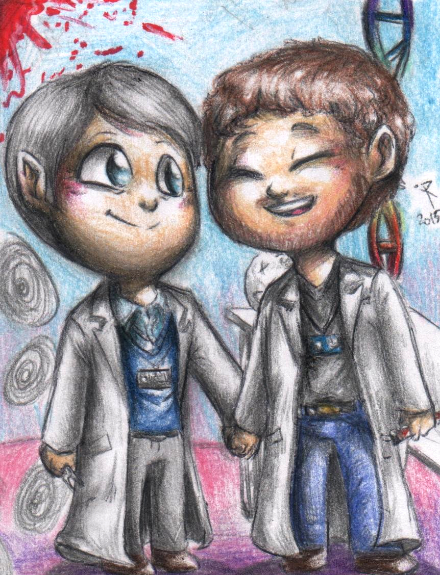 Hannibal chibis - Jimmy Price and Brian Zeller