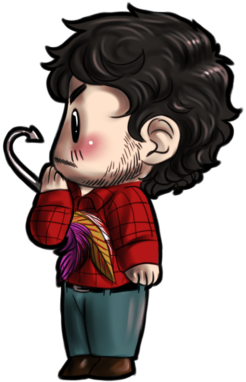 Hannibal chibis - Will and lure