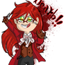 Chibi Grell Sutcliffe - Death