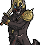 Patreon badge - Warrior werewolf