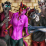 Commission - Furry rapper group