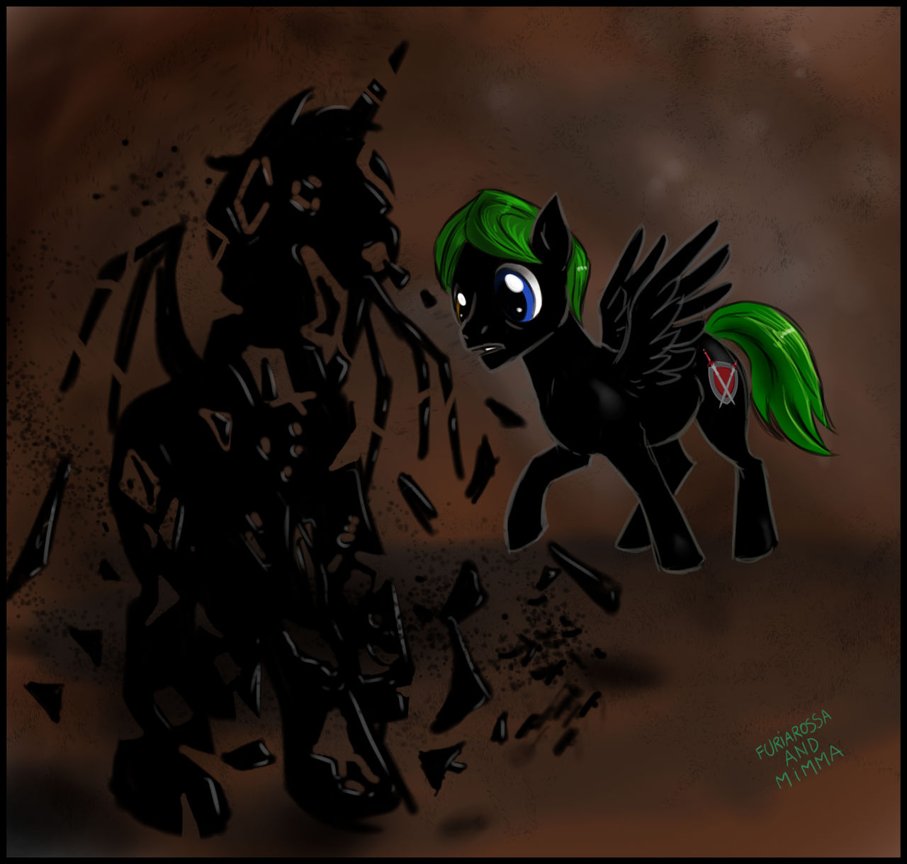 Pony Commission - Shards of darkness 2