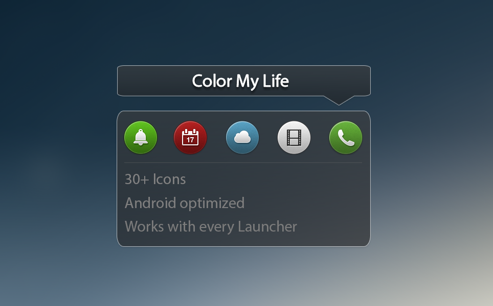 ColorMyLife - Android Icons