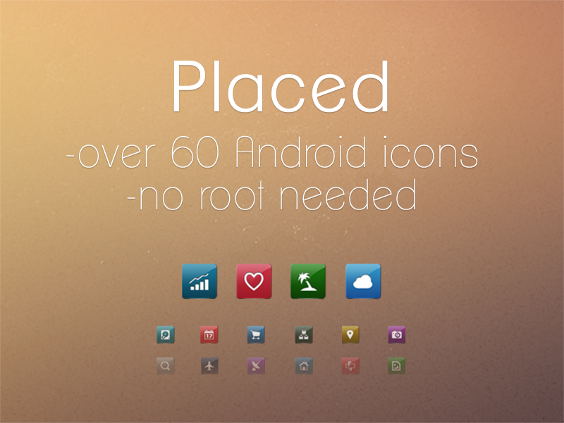 Placed - Android Icons