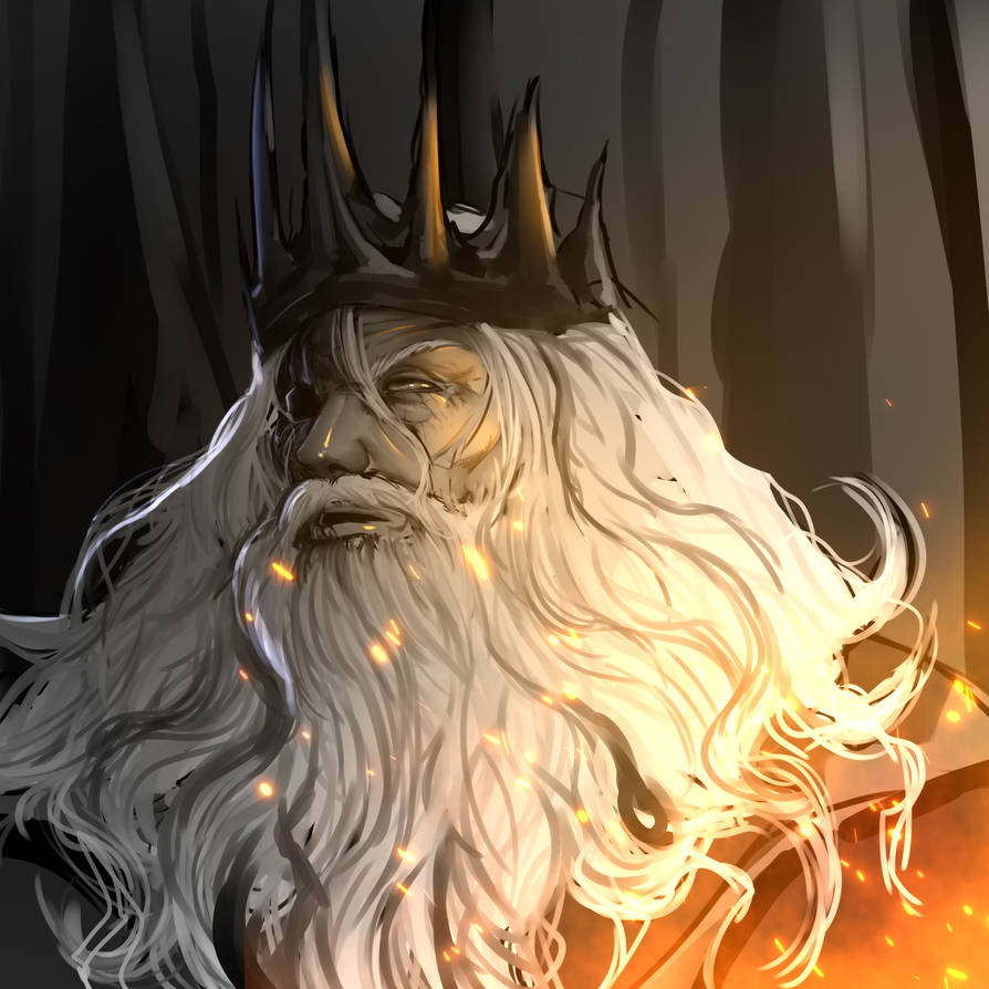 Lord Gwyn. by maclina on DeviantArt