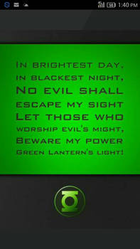 Green Lantern's Oath  