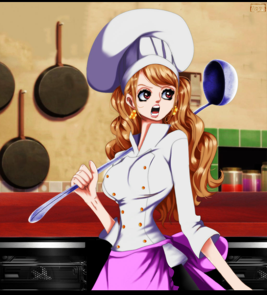 One Piece 880: Pudding in Chef Uniform