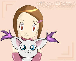 Kari and Gatomon