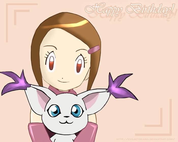 Kari and Gatomon