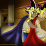 Pharaoh Atemu and Yugi