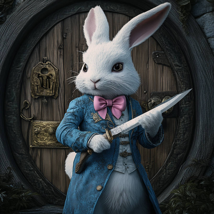 White Rabbit by julien65500 on DeviantArt