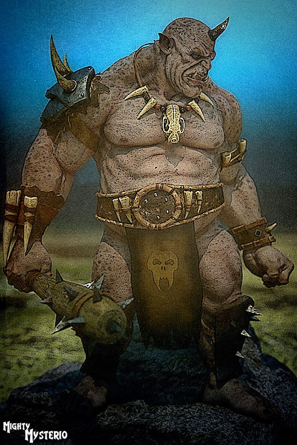 Portrait of an Ogre by MightyMysterio on DeviantArt