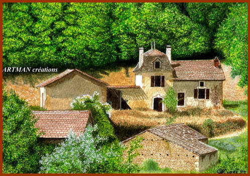 paysage de Dordogne