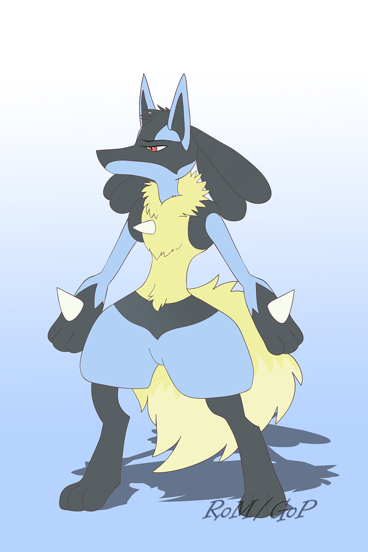 Fluffy Lucario