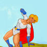 Power Girl Opens Up