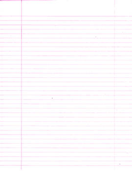 Notebook Paper IN the PInk