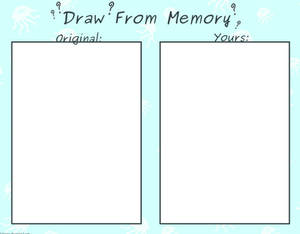 Draw From Memory Meme